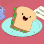 Adventure time toast avatar