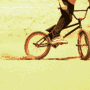 BMX in sand avatar