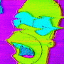 Homer glitch avatar