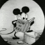 Mickey black and white avatar