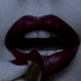 Red lips avatar